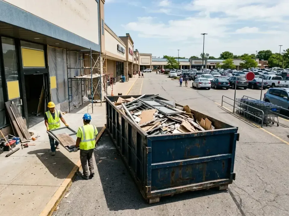 retail-store-renovation-debris-003 — frequently asked questions, Roll-off Dumpster Rentals in Coal Valley, IL
